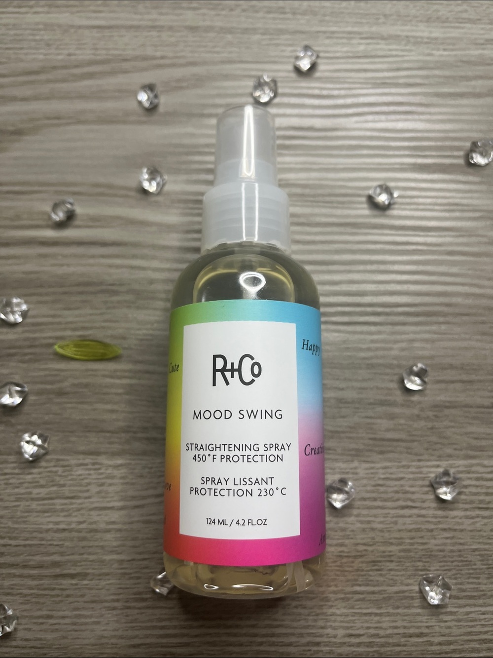 R+Co Mood Swing Straightening Spray